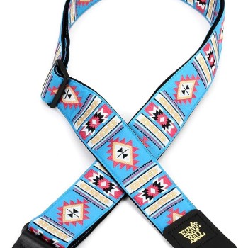 Ernieball 5326 Sedona Blue Jacquard Strap Ernieball 5326 Sedona Blue Jacquard Strap