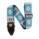 Ernieball 5326 Sedona Blue Jacquard Strap