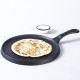 Wonderchef Forza Cast-Iron 25 cm Dosa Tawa Pan | Pre-Seasoned Cookware | Induction Friendly | 3.8 mm| with Lifetime Exchange Warranty