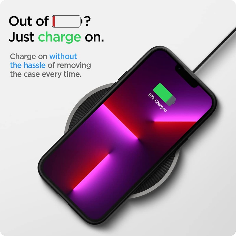 Spigen Liquid Air Back Cover Case Compatible with iPhone 13 Pro Max (TPU | Matte Black) Spigen Liquid Air Back Cover Case Compatible with iPhone 13 Pro Max (TPU | Matte Black)