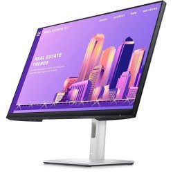 Dell-P2722H 27" (68.58 cm) FHD Monitor, IPS Panel, 3-Year Warranty, Low BlueLight Technology, 3-Sided Bezelless, HDMI, VGA, DP & USB Ports, Pivot(Rotation), Swivel, Tilt & HAS, AMD FreeSync