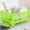 ROKOO Omkar s 3 in 1 Kitchen Sink Dish Drainer Drying Rack Utensils Washing Holder Plastic Basket Organizer with Tray and Utensil Cutlery Holder Cup (Green) ROKOO Omkar s 3 in 1 Kitchen Sink Dish Drainer Drying Rack Utensils Washing Holder Plastic Basket Organizer with Tray and Utensil Cutlery Holder Cup (Green)