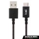 boAt Type-C A400 | Type-C to USB A 2 Mtrs USB Cable| 3A Fast Charging & 480mbps Data Transmission | Compatible for all Smartphones & Tablets (Black), 2M boAt Type-C A400 | Type-C to USB A 2 Mtrs USB Cable| 3A Fast Charging & 480mbps Data Transmission | Compatible for all Smartphones & Tablets (Black), 2M
