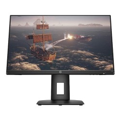 HP X24ih 23.8-inch FHD Gaming Monitor with 350 nits IPS Panel, 144 Hz, Adaptive Sync, 1xHDMI, 1xDP, VESA Mount, Height & Tilt Adjust 13L82AA (Black)