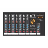 Studiomaster Mini 8 Built-in echo/delay processor with unique E-delay