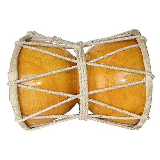 GT manufacturers Damru Damroo Percussion Indian Music Instrument Damaru Folk Bhajan Kirtan Pooja