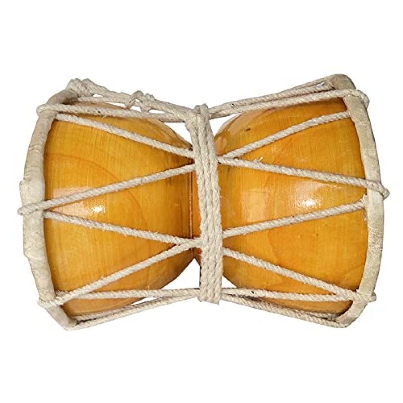 GT manufacturers Damru Damroo Percussion Indian Music Instrument Damaru Folk Bhajan Kirtan Pooja GT manufacturers Damru Damroo Percussion Indian Music Instrument Damaru Folk Bhajan Kirtan Pooja