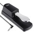 Juarez Piano Sustain Pedal, Keyboard Sustain Pedal for Digital Piano Electronic Keyboard MIDI Synthesizer, Sturdy Durable, with Polarity Switch