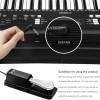 Juarez Piano Sustain Pedal, Keyboard Sustain Pedal for Digital Piano Electronic Keyboard MIDI Synthesizer, Sturdy Durable, with Polarity Switch Juarez Piano Sustain Pedal, Keyboard Sustain Pedal for Digital Piano Electronic Keyboard MIDI Synthesizer, Sturdy Durable, with Polarity Switch