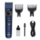 Kubra KB-1001 USB Fast charging, 90 min runtime, Adjustable 38 Length Setting, Ultra Sleek Beard Trimmer for Men (Blue)