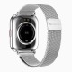 Zebronics Zeb-FIT5220CH Limited Edition Smart Fitness Watch,2.5D Curved Glass 4.4cm Square Display, Metal Body & Strap, SpO2/BP/HR Monitor, IP68 Water Proof, 8 Sports Mode(Silver Rim + Metal Strap)