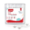 LuvLap Baby Comfy Safety Tip Cotton Buds with Ear Cleaning Protection, Unbleached Cotton, Pack of 100 Sticks,200 Buds White LuvLap Baby Comfy Safety Tip Cotton Buds with Ear Cleaning Protection, Unbleached Cotton, Pack of 100 Sticks,200 Buds White