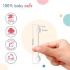LuvLap Baby Comfy Safety Tip Cotton Buds with Ear Cleaning Protection, Unbleached Cotton, Pack of 100 Sticks,200 Buds White LuvLap Baby Comfy Safety Tip Cotton Buds with Ear Cleaning Protection, Unbleached Cotton, Pack of 100 Sticks,200 Buds White