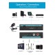 Microware 4K HDMI 2.0 Audio Extractor, Support 4K@60HZ YUV 4:4:4 HDR, 3D Compatible, HDMI 2.0