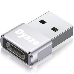 Dyazo USB 3.0 Type C Female to USB A Male Connector/Converter/Adapter Compatible for Samsung Galaxy Note s 20 10 Plus Ultra,Google Pixel 4 5 3 2 & Other Type-c Devices