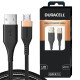 Duracell Micro USB 3A Braided Sync & Fast Charging Cable, 3.9 Feet (1.2M). Supports QC 2.0/3.0 Charging, High Speed Data Transmission - Black