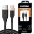 Duracell USB-A to Type C, 65W Braided Sync & Fast Charging Cable, 3.9 Feet (1.2M), QC 2.0/3.0 Ultra Fast Charging, For Samsung, Mi, Realme, OPPO, ONE PLUS, Seamless Data Transmission, Series 3