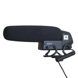 JBL Commercial Cssg20 On-Wired Camera Shotgun Condenser Microphone For Cameras & Smartphones Ideal For Youtubers, Vloggers, News Gathering, Content Creation