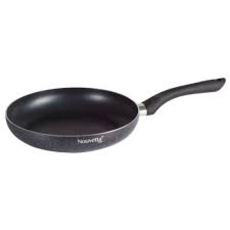 Nouvetta Andria Non-Stick Cookware Set of 5 peices(Dosa Tawa, Kadhai,Frying Pan, Glass Lid,Serving Spoon), Thickness of 3 mm, Black Nouvetta Andria Non-Stick Cookware Set of 5 peices(Dosa Tawa, Kadhai,Frying Pan, Glass Lid,Serving Spoon), Thickness of 3 mm, Black