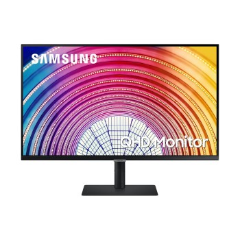 Samsung 32-inch(80cm) QHD Monitor, Bezel Less Design, 1 Billion Colors, HDR10, HAS, Intelligent Eye Care, AMD FreeSync�, FSC-Certified, Energy Saving (LS32A600NWWXXL, Black)