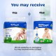 Bumtum Baby Diaper Pants, Medium Size, 72 Count, Double Layer Leakage Protection Infused With Aloe Vera, Cottony Soft High Absorb Technology (Pack of 1)