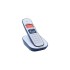 Beetel X73 Cordless 2.4Ghz Cordless Landline Phone with Caller ID Display, 2-Way Speaker Phone with Volume Controls, Auto Answer, Alarm Function, Stylish Design (Blue/White)(X73)