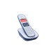 Beetel X73 Cordless 2.4Ghz Cordless Landline Phone with Caller ID Display, 2-Way Speaker Phone with Volume Controls, Auto Answer, Alarm Function, Stylish Design (Blue/White)(X73)