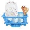 SIMPARTE Plastic Drainer Dish Rack for Kitchen Utensils Organizer, Drying Tray, Dish Drainer Basket SIMPARTE Plastic Drainer Dish Rack for Kitchen Utensils Organizer, Drying Tray, Dish Drainer Basket
