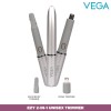 Vega EZY 2-in-1 Unisex Face/Body & Nose Trimmer, IPX 5 Water Resistant, Lightweight & Durable, Battery Operated Trimmer, for Men & Women, Body Trimmer Vega EZY 2-in-1 Unisex Face/Body & Nose Trimmer, IPX 5 Water Resistant, Lightweight & Durable, Battery Operated Trimmer, for Men & Women, Body Trimmer
