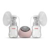 LuvLap Adore Double Electric Breast Pump with Dual Mode, 2 Phase - Stimulation & Expression, Soft Silicone Cushion, Rechargeable Battery, Single Breast Pump Electrical, BPA Free LuvLap Adore Double Electric Breast Pump with Dual Mode, 2 Phase - Stimulation & Expression, Soft Silicone Cushion, Rechargeable Battery, Single Breast Pump Electrical, BPA Free