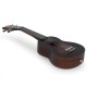 Juarez JRZ23UK/NA 23" Concert Size Ukulele Kit, AQUILA Strings, Sapele Body, Rosewood Fingerboard, Matte Finish, with Bag and Picks, Natural Brown (21 INCH, Brown Sunburst)