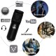 ZHIZUKA Condenser USB Microphone Set V8 Sound Card Mixer Amplifier Voice Changer Audio Interface | Singing Smule Live Streaming Podcast Broadcasting (3.5 Mm Mic + Sound Card, Black)
