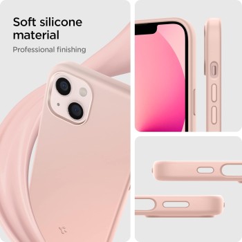 Spigen Silicone Fit Back Cover Case for iPhone 13 (Silicone | Pink) Spigen Silicone Fit Back Cover Case for iPhone 13 (Silicone | Pink)