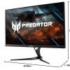 Acer Predator XB323U 32 Inch (81.28 Cm) WQHD 2560 X 1440 Pixels IPS 0.5 Ms 170Hz Nvidia G-Sync Compatible Gaming LCD Monitor with LED Back Light I Vesa Display HDR 600 I 99% Srgb I Stereo Speakers Acer Predator XB323U 32 Inch (81.28 Cm) WQHD 2560 X 1440 Pixels IPS 0.5 Ms 170Hz Nvidia G-Sync Compatible Gaming LCD Monitor with LED Back Light I Vesa Display HDR 600 I 99% Srgb I Stereo Speakers