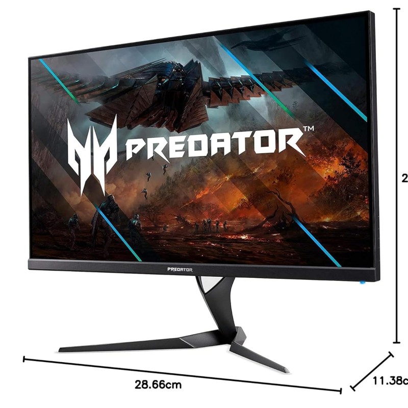 Acer Predator XB323U 32 Inch (81.28 Cm) WQHD 2560 X 1440 Pixels IPS 0.5 Ms 170Hz Nvidia G-Sync Compatible Gaming LCD Monitor with LED Back Light I Vesa Display HDR 600 I 99% Srgb I Stereo Speakers Acer Predator XB323U 32 Inch (81.28 Cm) WQHD 2560 X 1440 Pixels IPS 0.5 Ms 170Hz Nvidia G-Sync Compatible Gaming LCD Monitor with LED Back Light I Vesa Display HDR 600 I 99% Srgb I Stereo Speakers