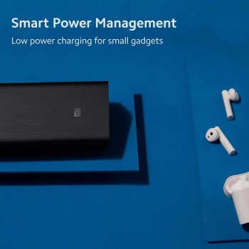 (Refurbished) Mi Power Bank Boost Pro 30000mAh with 18W Fast Charging|Power Delivery 3.0|24W Fast Recharging|Triple Output Port|Dual Input with Type C|16 Layer Protection (Black) (Refurbished) Mi Power Bank Boost Pro 30000mAh with 18W Fast Charging|Power Delivery 3.0|24W Fast Recharging|Triple Output Port|Dual Input with Type C|16 Layer Protection (Black)