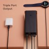 (Refurbished) Mi Power Bank Boost Pro 30000mAh with 18W Fast Charging|Power Delivery 3.0|24W Fast Recharging|Triple Output Port|Dual Input with Type C|16 Layer Protection (Black) (Refurbished) Mi Power Bank Boost Pro 30000mAh with 18W Fast Charging|Power Delivery 3.0|24W Fast Recharging|Triple Output Port|Dual Input with Type C|16 Layer Protection (Black)