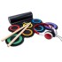 Powerpak G3001L-R Electronic Drum Kit | Built-In Li-Battery 2000mAh & Roll Up Drum Pad | Portable Rechargeable with Built-In Dual Speaker | 2x Pedals/2x Sticks/1x Headphone (Rainbow)