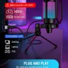 Fifine A6V USB Gaming Condenser Microphone with RGB, Quick Mute, Pop Filter, Shock Mount & Gain Control � Ideal for PC, PS5, Streaming, Discord, Twitch, Podcasts & Videos (Black) Fifine A6V USB Gaming Condenser Microphone with RGB, Quick Mute, Pop Filter, Shock Mount & Gain Control � Ideal for PC, PS5, Streaming, Discord, Twitch, Podcasts & Videos (Black)