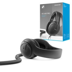 Sennheiser HD 400 PRO Open‑Back Professional Studio Headphones | Dynamic | Lightweight | Neutral Sound | Detachable Cable | 6.3 mm Adapter | Ideal for Mixing, Mastering, Monitoring & Music Production
