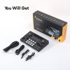 (Refurbished) Audio Interface-Podcast Equipment-MAONO-MaonoCaster-All in One - Portable Podcast production Studio with premium mic preamp for Podcast Recording, Streaming, Youtube, DJ, PC, Smartphone (AME2) (Refurbished) Audio Interface-Podcast Equipment-MAONO-MaonoCaster-All in One - Portable Podcast production Studio with premium mic preamp for Podcast Recording, Streaming, Youtube, DJ, PC, Smartphone (AME2)