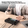(Refurbished) Audio Interface-Podcast Equipment-MAONO-MaonoCaster-All in One - Portable Podcast production Studio with premium mic preamp for Podcast Recording, Streaming, Youtube, DJ, PC, Smartphone (AME2) (Refurbished) Audio Interface-Podcast Equipment-MAONO-MaonoCaster-All in One - Portable Podcast production Studio with premium mic preamp for Podcast Recording, Streaming, Youtube, DJ, PC, Smartphone (AME2)