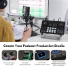 (Refurbished) Audio Interface-Podcast Equipment-MAONO-MaonoCaster-All in One - Portable Podcast production Studio with premium mic preamp for Podcast Recording, Streaming, Youtube, DJ, PC, Smartphone (AME2) (Refurbished) Audio Interface-Podcast Equipment-MAONO-MaonoCaster-All in One - Portable Podcast production Studio with premium mic preamp for Podcast Recording, Streaming, Youtube, DJ, PC, Smartphone (AME2)