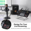 (Refurbished) Audio Interface-Podcast Equipment-MAONO-MaonoCaster-All in One - Portable Podcast production Studio with premium mic preamp for Podcast Recording, Streaming, Youtube, DJ, PC, Smartphone (AME2) (Refurbished) Audio Interface-Podcast Equipment-MAONO-MaonoCaster-All in One - Portable Podcast production Studio with premium mic preamp for Podcast Recording, Streaming, Youtube, DJ, PC, Smartphone (AME2)