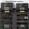 (Refurbished) Audio Interface-Podcast Equipment-MAONO-MaonoCaster-All in One - Portable Podcast production Studio with premium mic preamp for Podcast Recording, Streaming, Youtube, DJ, PC, Smartphone (AME2) (Refurbished) Audio Interface-Podcast Equipment-MAONO-MaonoCaster-All in One - Portable Podcast production Studio with premium mic preamp for Podcast Recording, Streaming, Youtube, DJ, PC, Smartphone (AME2)