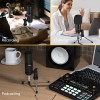 MAONO Au-Pm360Tr Trs Condenser USB Mic For Pc And Youtube Recording, Podcast Microphone For Gaming, Studio, Vlogging, Black