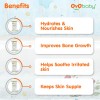 OYO BABY New Born Combo Baby No Tears Baby Shampoo for Newborn Babies and Extra Virgin Olive oil for Baby massage 200ml each