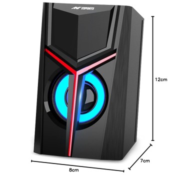 Ant Esports GS100 2.0 Multimedia Aux Connectivity, USB Powered and Volume Control Gaming Speaker (Black) Ant Esports GS100 2.0 Multimedia Aux Connectivity, USB Powered and Volume Control Gaming Speaker (Black)