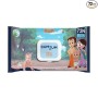 Bumtum Baby Chota Bheem Gentle Soft Moisturizing Wet Wipes With Lid | Aloe Vera & Chamomile Extracts | Paraben & Sulfate Free (Pack of 1, 72 Pcs. Per Pack)