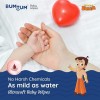 Bumtum Baby Chota Bheem Gentle Soft Moisturizing Wet Wipes With Lid | 20 X 14Cm, Aloe Vera & Chamomile Extracts | Paraben & Sulfate Free (Pack of 3, 72 Pcs. Per Pack) Bumtum Baby Chota Bheem Gentle Soft Moisturizing Wet Wipes With Lid | 20 X 14Cm, Aloe Vera & Chamomile Extracts | Paraben & Sulfate Free (Pack of 3, 72 Pcs. Per Pack)